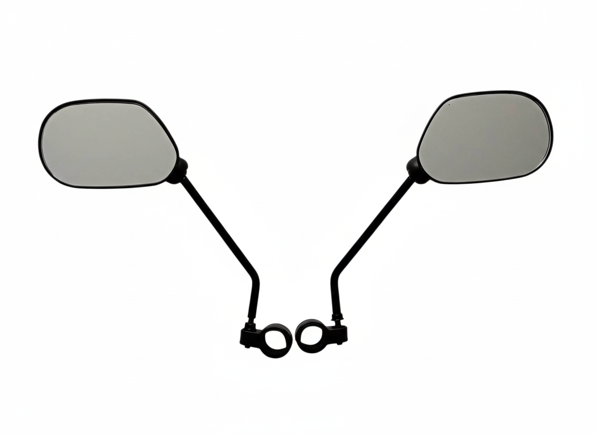 Oglinzi retrovizoare pentru bicicletă – set 2 bucăți cu reflectorizant spate