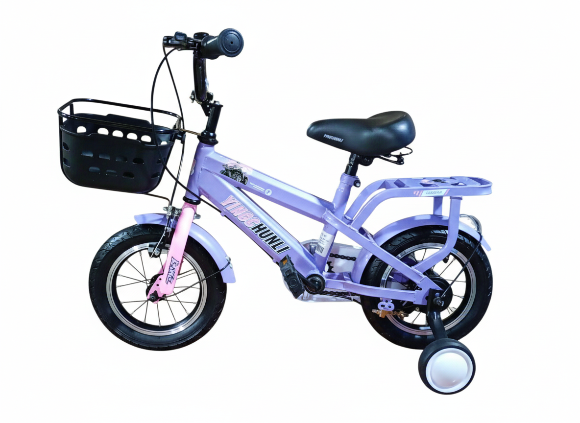 Bicicletă copii 12 inch mov