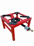 Pirostrie 1 foc din fontă, 6,5 kW – 39×39×30 cm