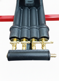 Pirostrie cu 4 focuri – putere 20,8 kW, pentru gătit intens