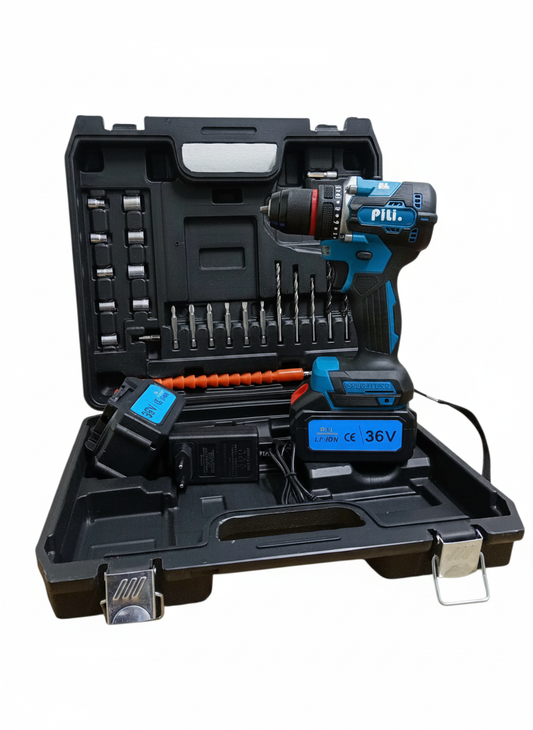 Autofiletantă Brushless cu 2 Acumulatori 36V, cu 24 Piese