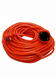 Prelungitor exterior 20 m, cablu 3×1,0 mm², cu priză (cuplă) și ștecher Schuko