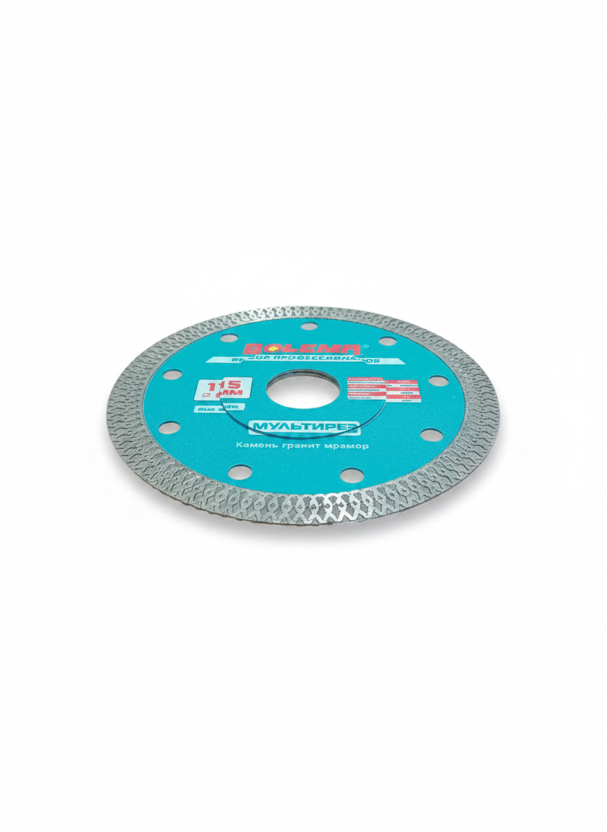 Disc diamantat 115 mm pentru beton/granit – profesional, tăiere rapidă
