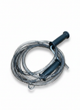 Șarpe desfundat țevi gros, Ø12 mm, oțel arcuit, 2 mânere – 3 m