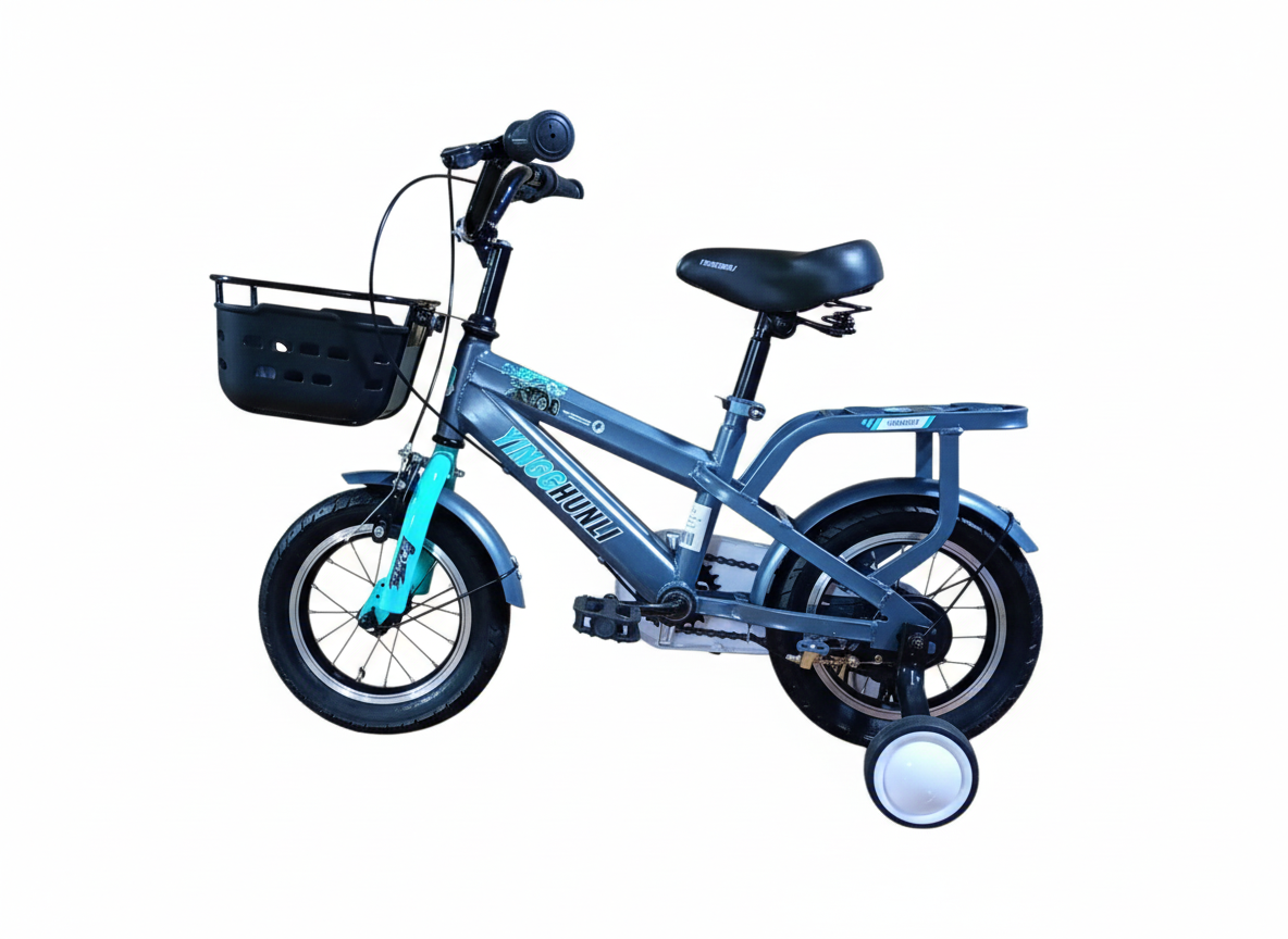 Bicicletă Copii 12” gri