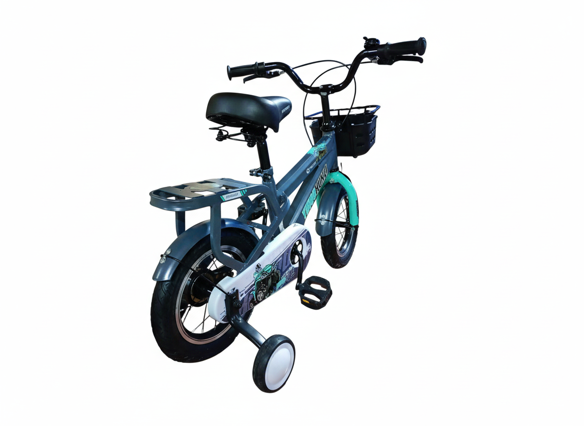 Bicicletă Copii 12” gri