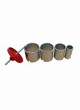 Set Carote Diamantate – 4 Bucăți (33–73 mm)