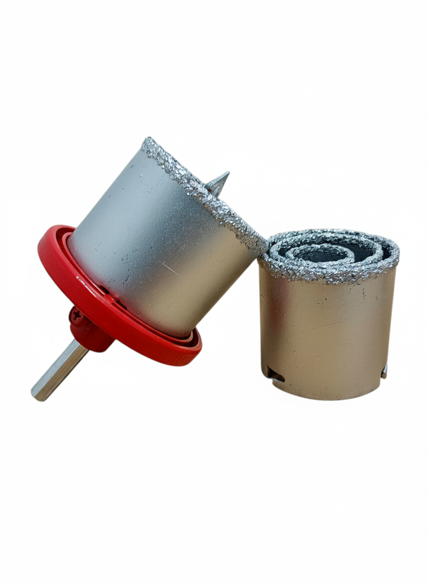 Set Carote Diamantate – 4 Bucăți (33–73 mm)