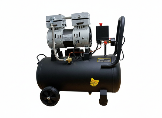 Compresor Aer Ultra-Silențios 30L SC750-30L – 0.75kW (1CP), Fără Ulei