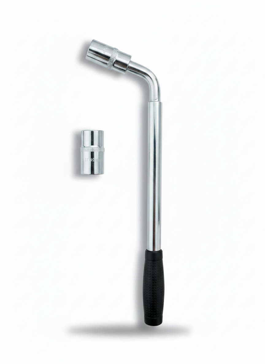 Cheie telescopică pentru roți, 35–50 cm, 4 dimensiuni