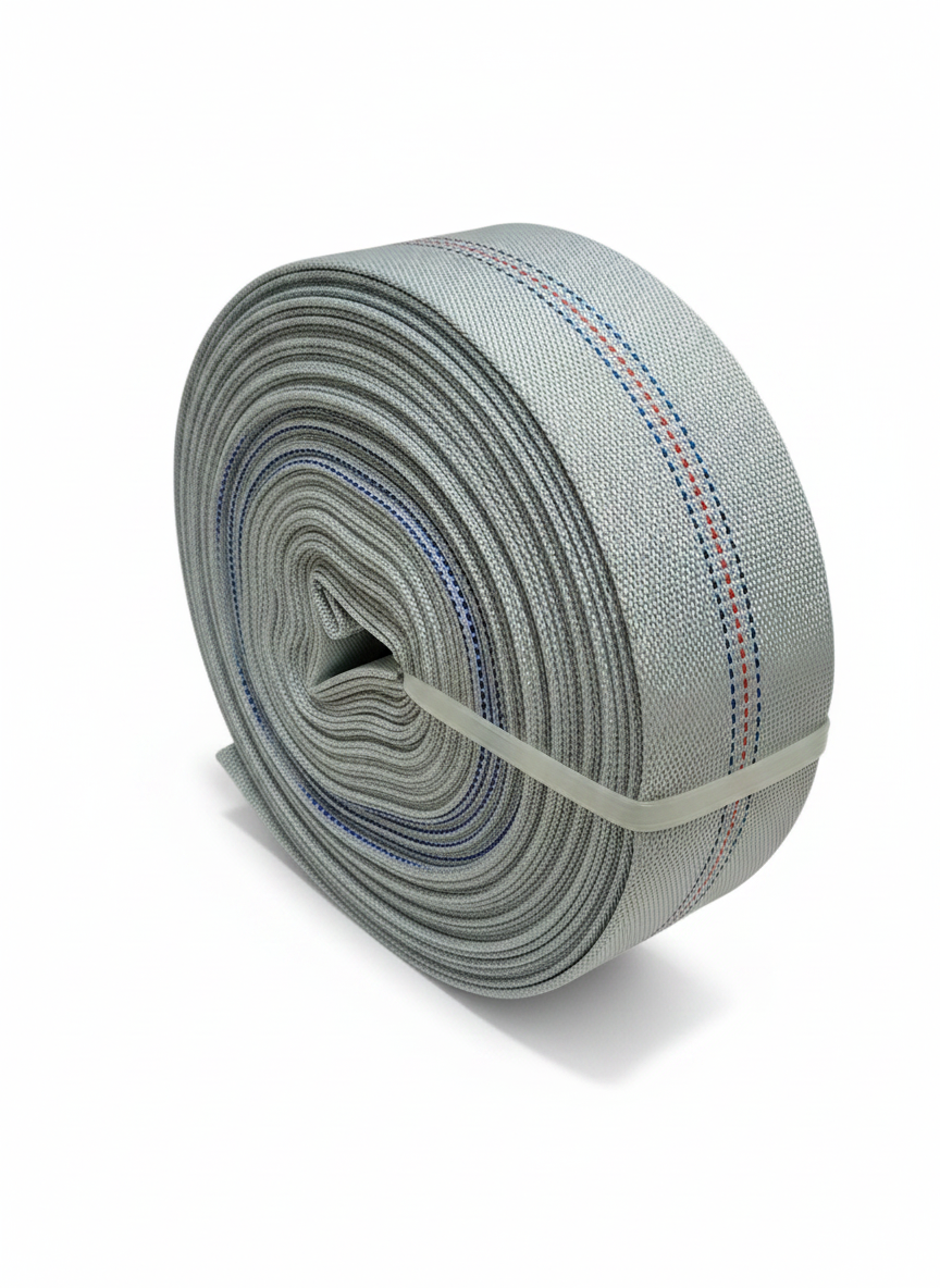 Furtun pompieri 2" x 20 m, tip plat, 3 straturi