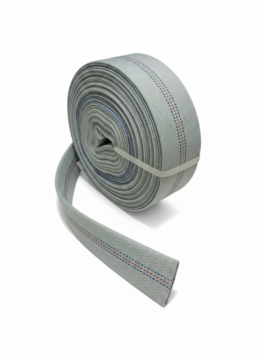 Furtun pompieri 2" x 20 m, tip plat, 3 straturi