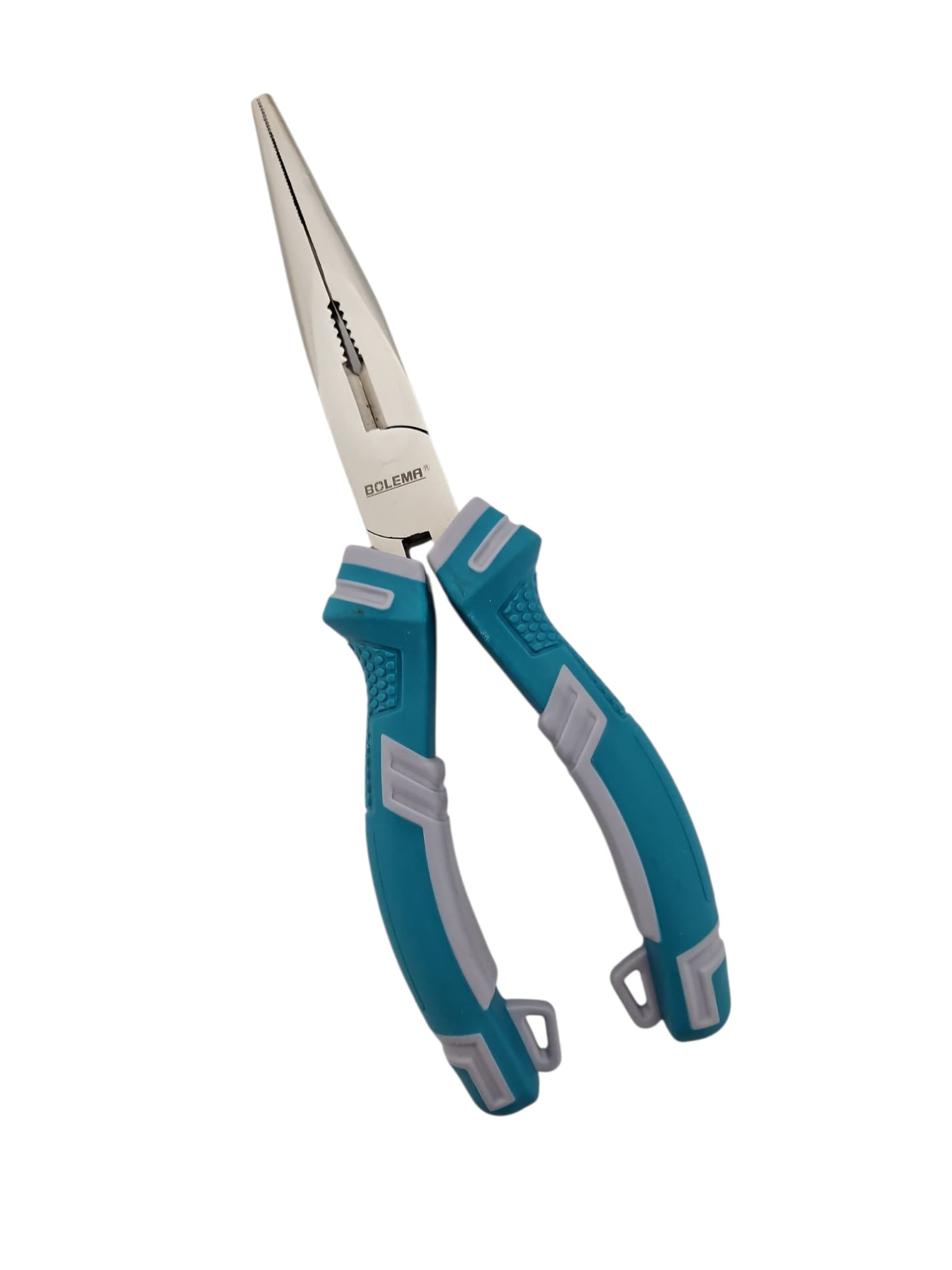 Clește Lung cu Vârf Subțire Nr. 8 (200 mm), Mâner Ergonomic Antiderapant