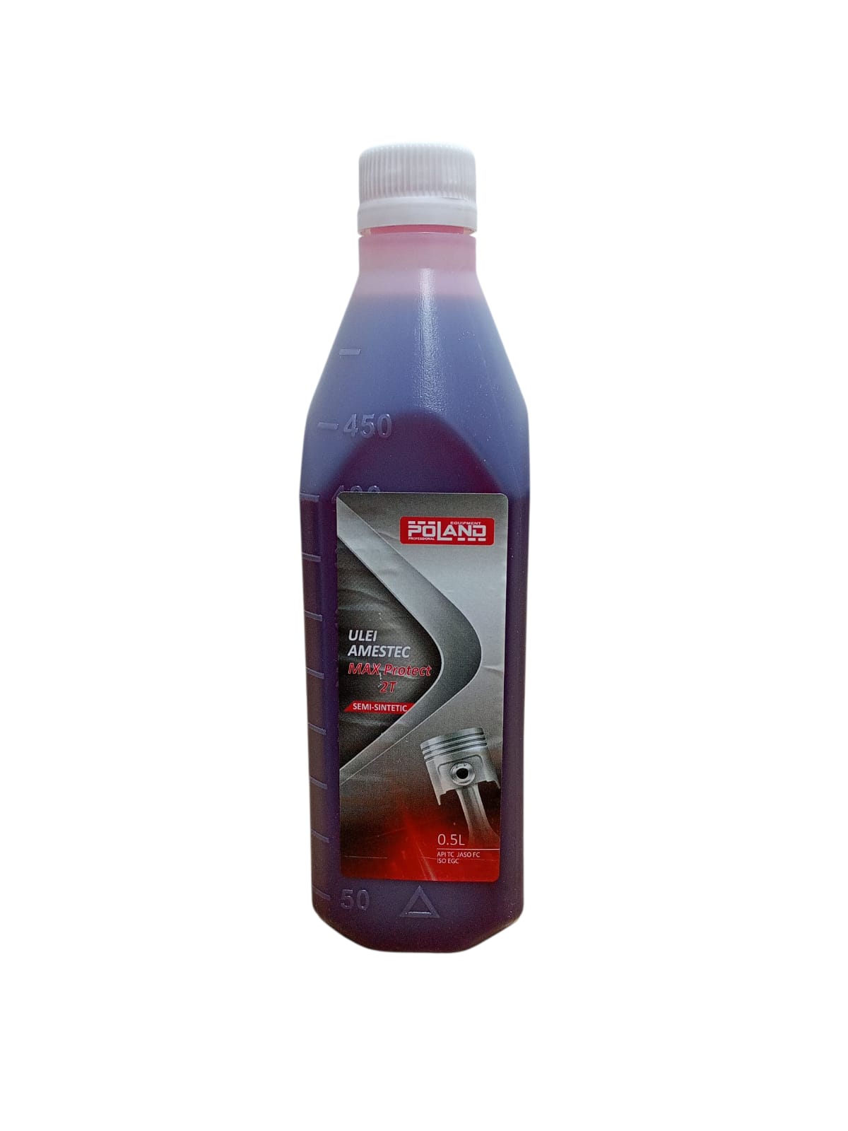Ulei Amestec 2T Semi-Sintetic Poland Max Protect – 0.5 L