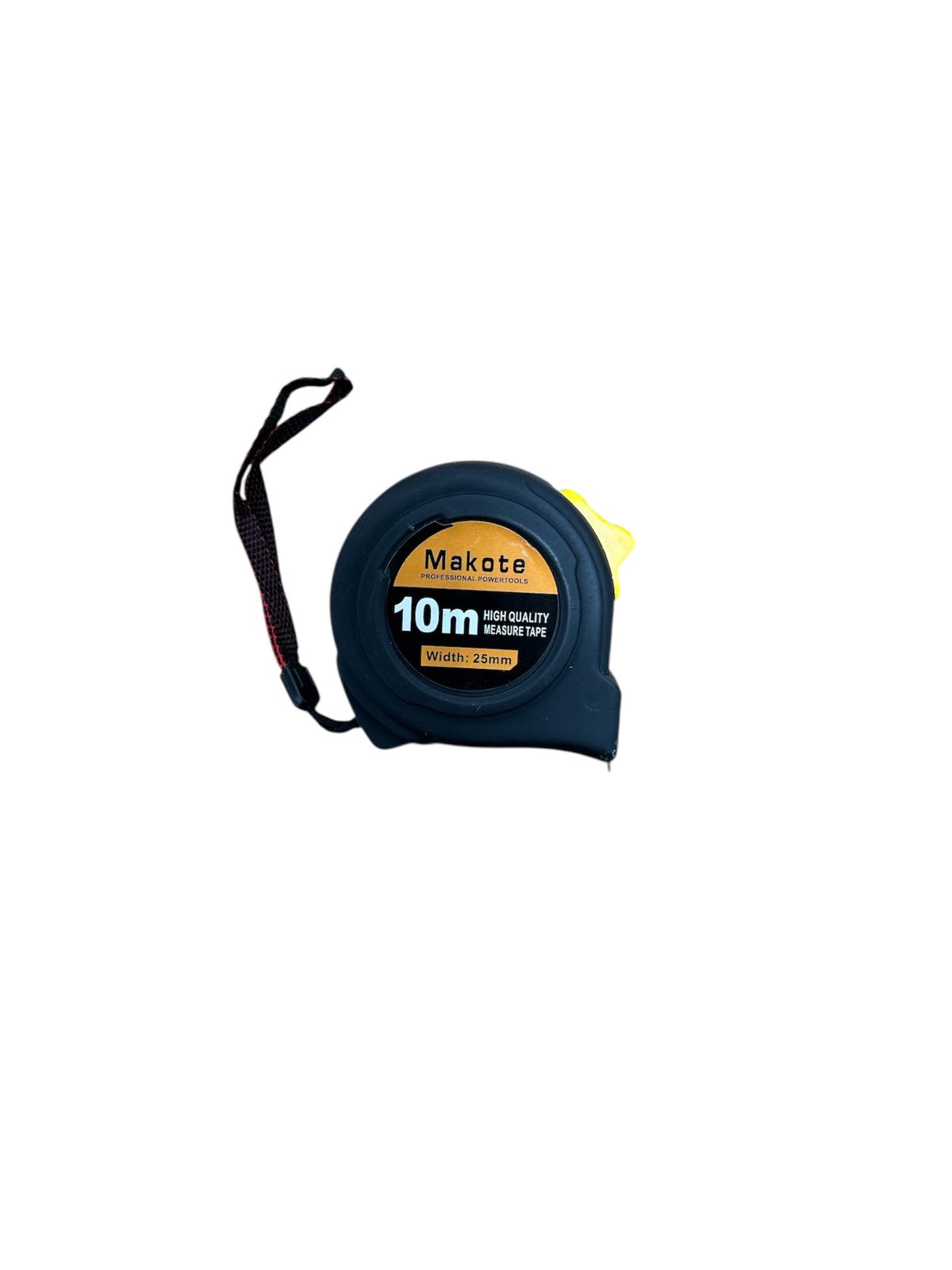 Ruletă 10 m cu bandă lată de 25 mm