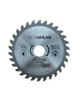 Disc Circular T.C.T. 125 × 30 dinți × 22.23 mm – 12.000 RPM