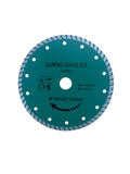 Disc diamantat TURBO – Ø180 mm, prindere 22.23 mm