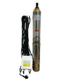 Pompa Submersibilă 4SJD3-60/7-1 – 1 HP, 0.75 kW, lungime 80 cm, cablu 27 m, IP68 – Tehnologie Italy