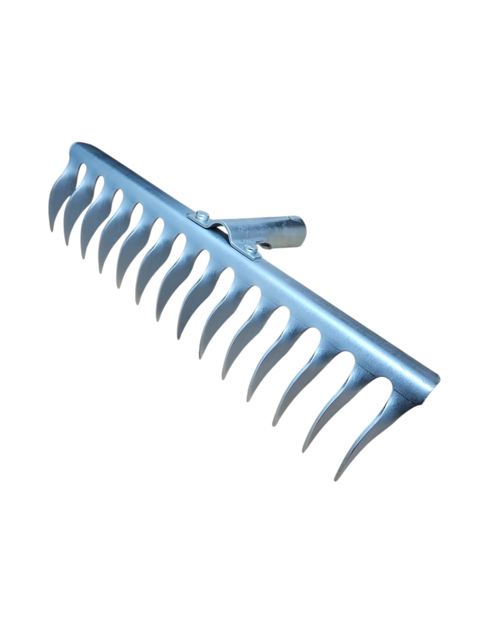 Greblă Metalică 14 Dinți – 39 cm, dinți 9,5 cm, grosime 4 mm