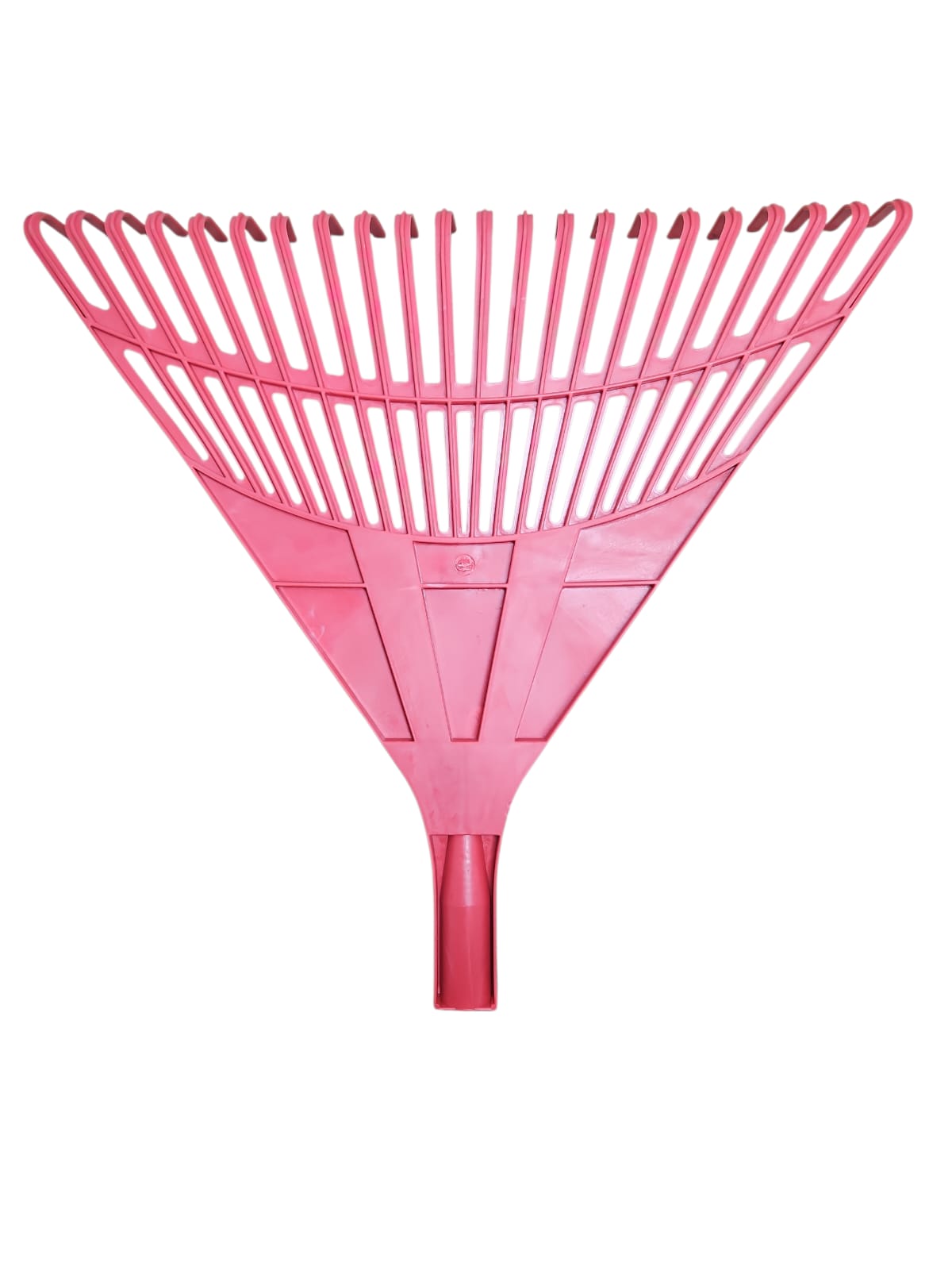 Greblă de Frunze din Plastic – 22 Dinți, 45 cm x 49 cm, compatibilă cu coadă normală și coadă cu filet (mop)