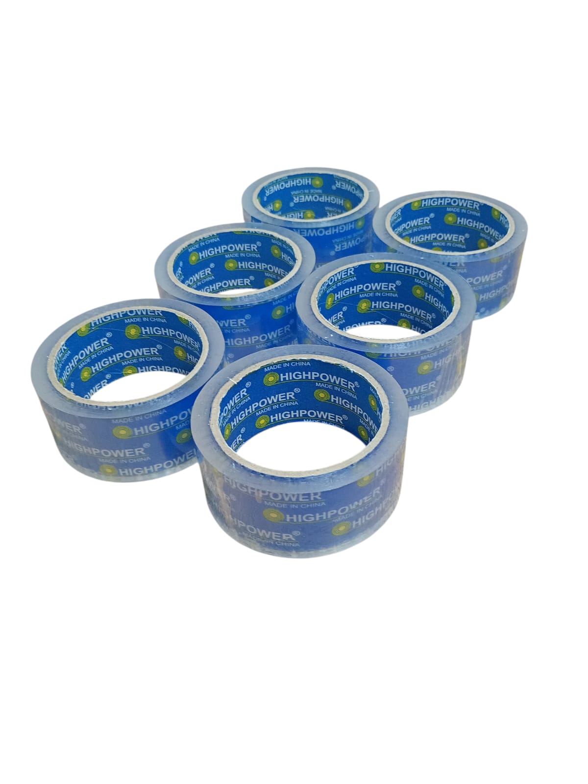 Set 6 Role Bandă Adezivă Transparentă Highpower – 48mm x 50m