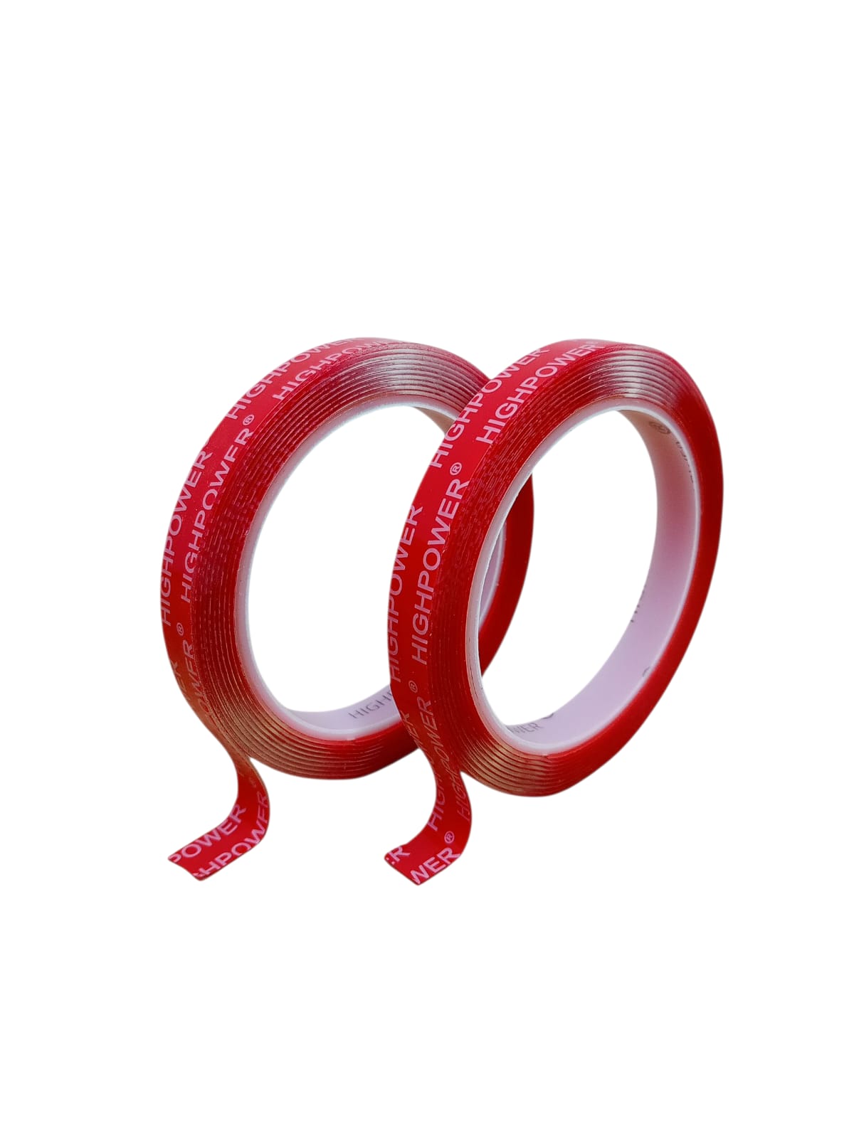 Bandă dublu-adezivă transparentă 12 mm x 3 m – 2 bucăți