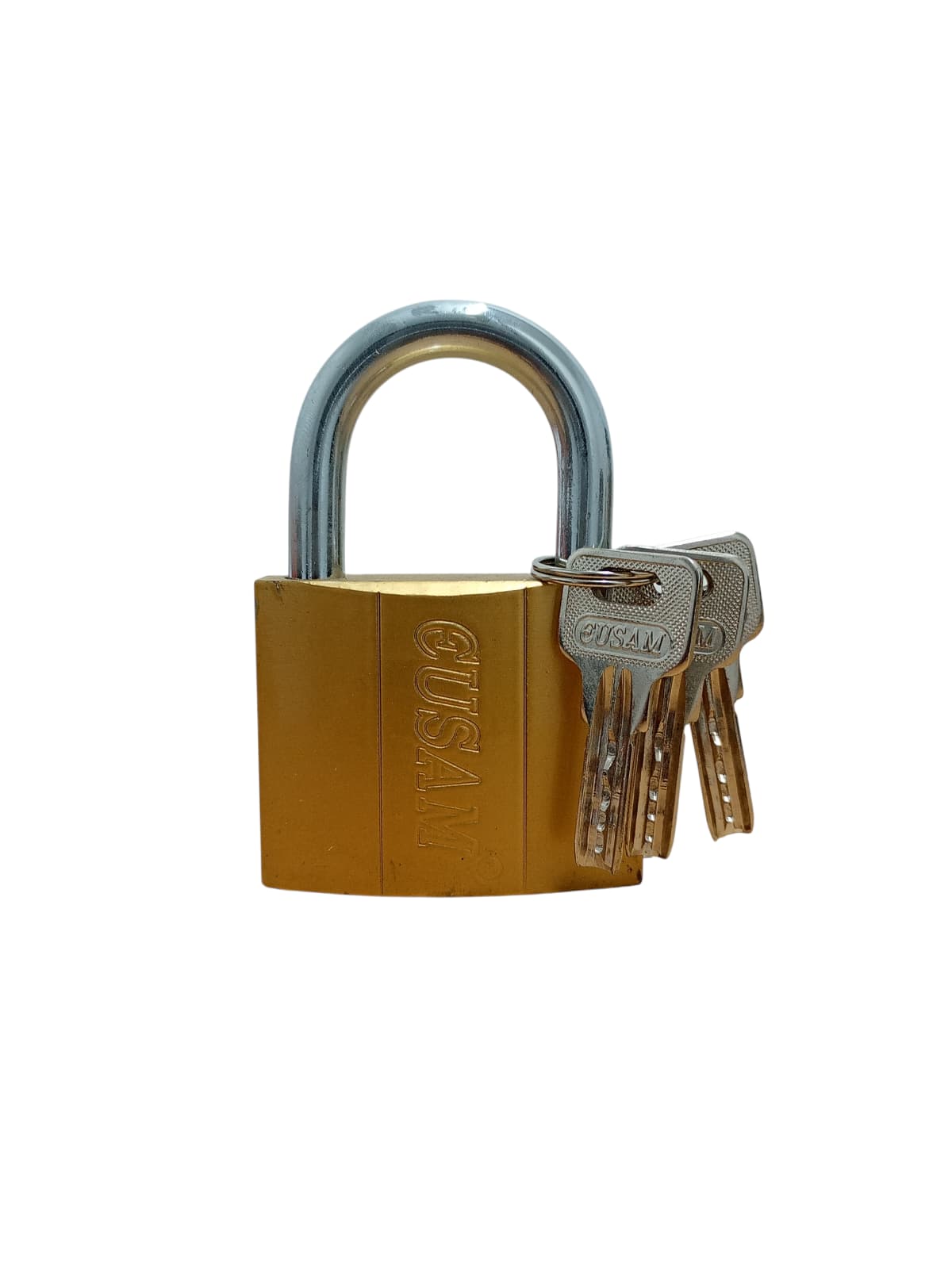 Lacăt Metalic 63 mm, cu 3 Chei Incluse