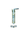 Zăvor vertical tip bolt cu arc – 100 mm x 25 mm, grosime talpă 3 mm, finisaj galvanizat