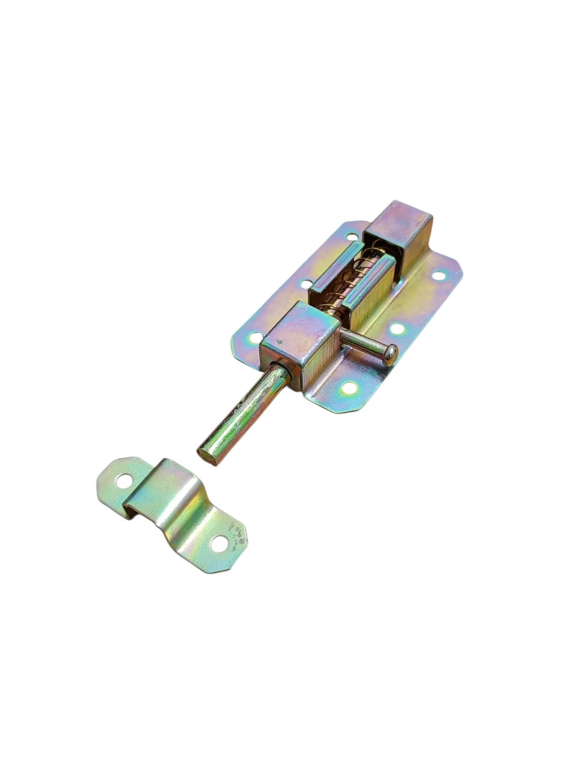 Zăvor cu arc zincat – 70 mm x 45 mm x 0,75 mm