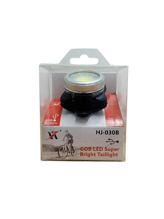 Stop bicicletă LED COB super luminos, reîncărcabil USB – 5 moduri, rezistent la apă