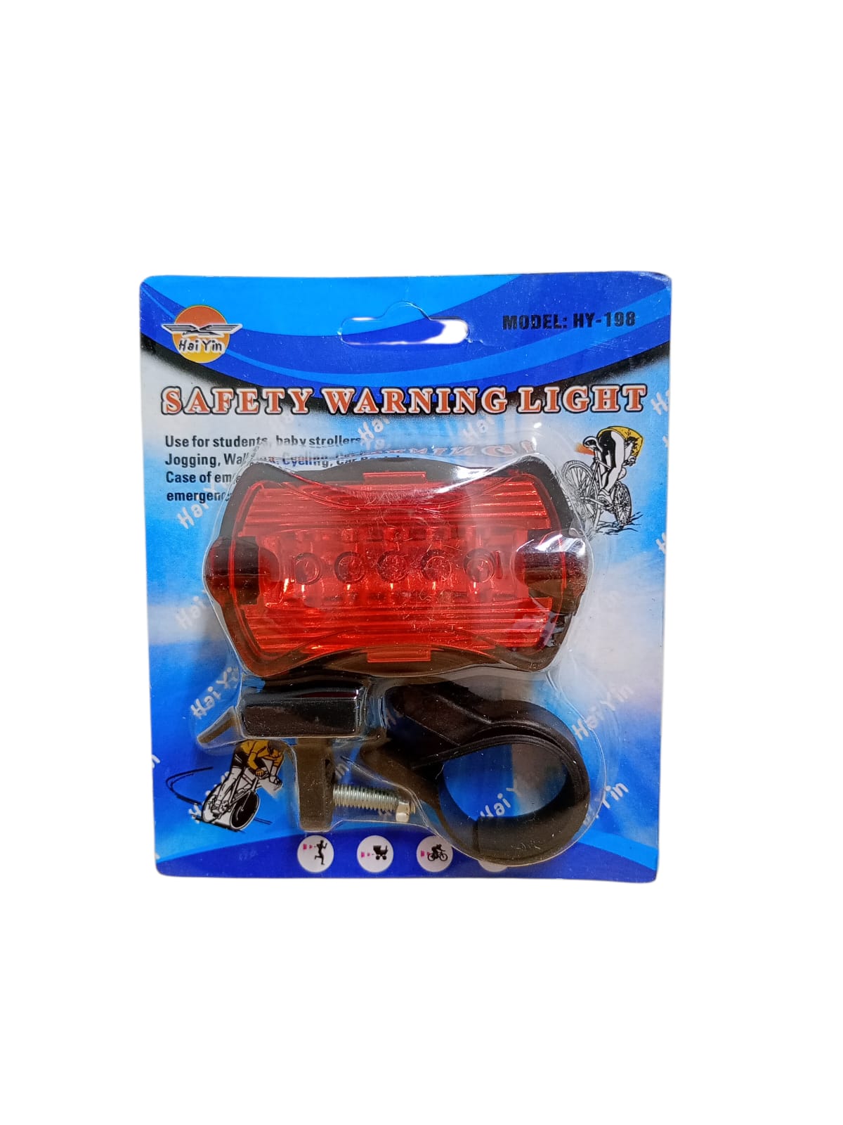 Stop spate LED bicicletă – 5 LED-uri