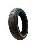 Anvelopă brută 8.5 inch cu dungă albastră pentru trotinetă electrică