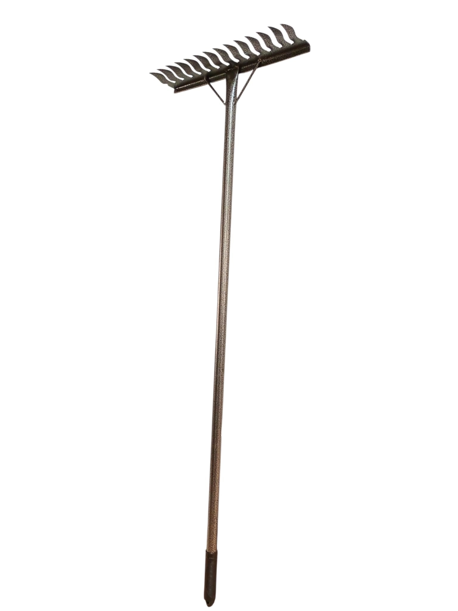 Greblă Agricolă din Oțel 14 Dinți – Lungime 120 cm, Coadă Metalică