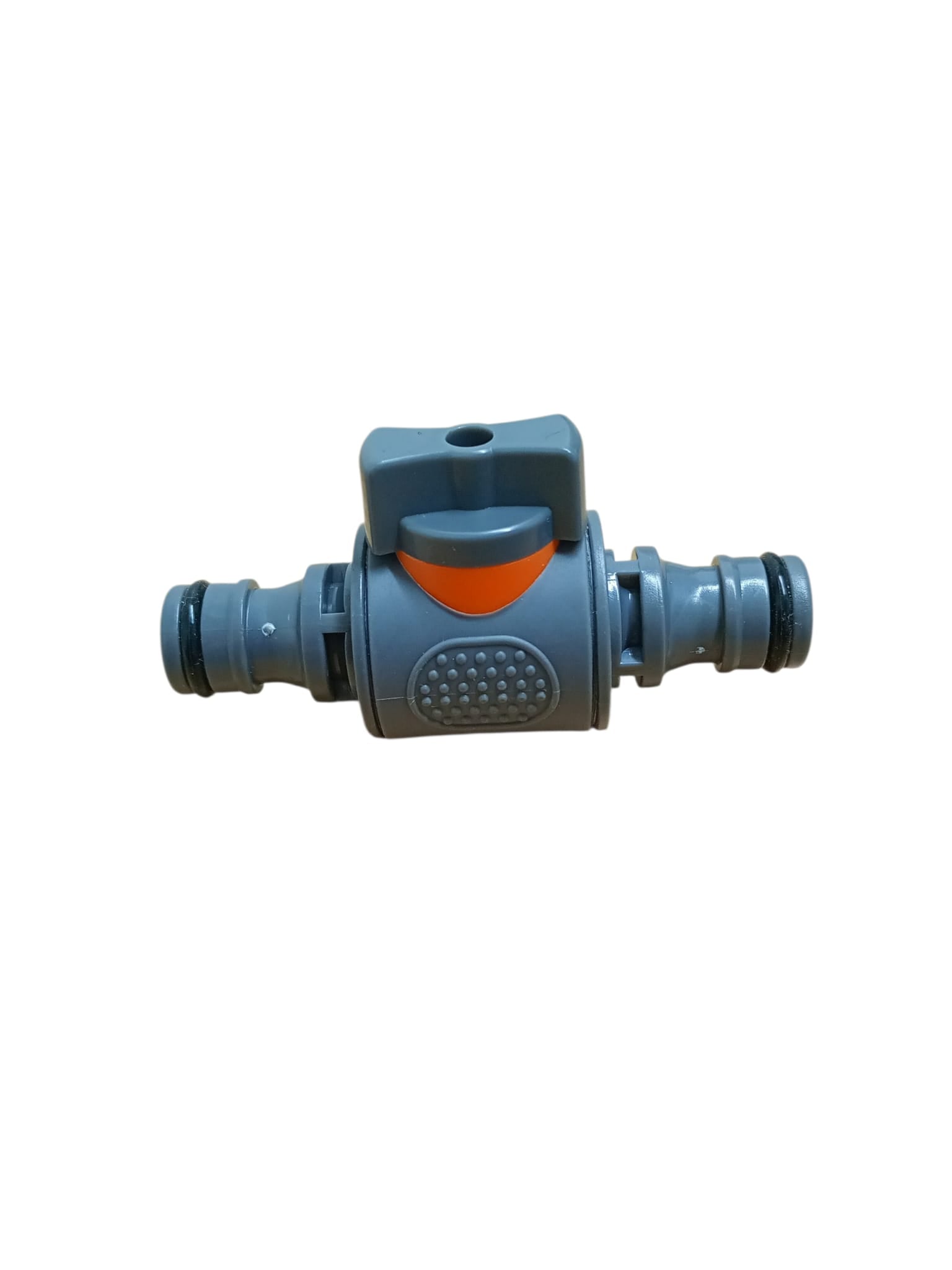 Conector Dublu cu Robinet pentru Mufe Rapide – Control Total pe Traseu