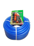 Set Complet Irigații: Furtun Siliconat Transparent 1/2" (50m) + Pistol Multifuncțional cu 8 Funcții