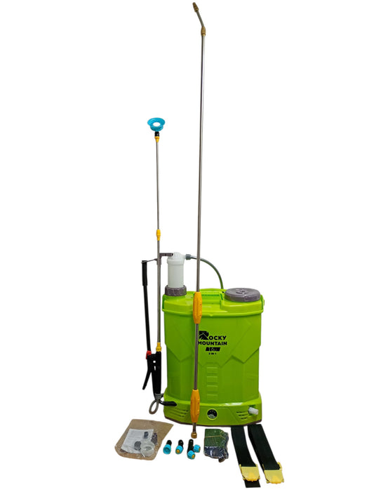 Pachet Vermorel  2 în 1, 16L, Electric și Manual + Tijă Telescopică Inox 2.7m Inclusă
