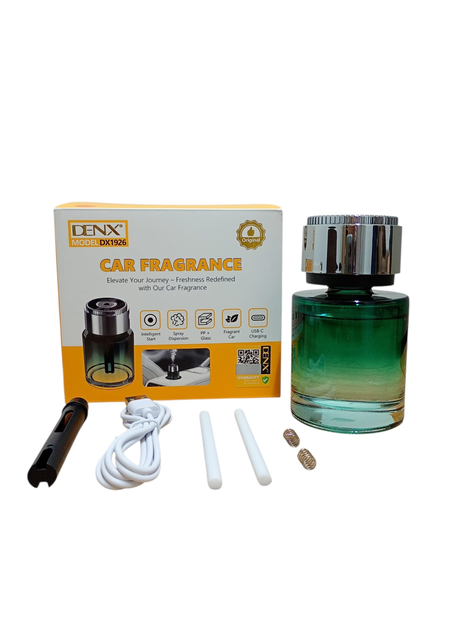 Odorizant Difuzor Auto & Home Inteligent DENX DX1926 – Atomizare cu Ultrasunete și Baterie Reîncărcabilă