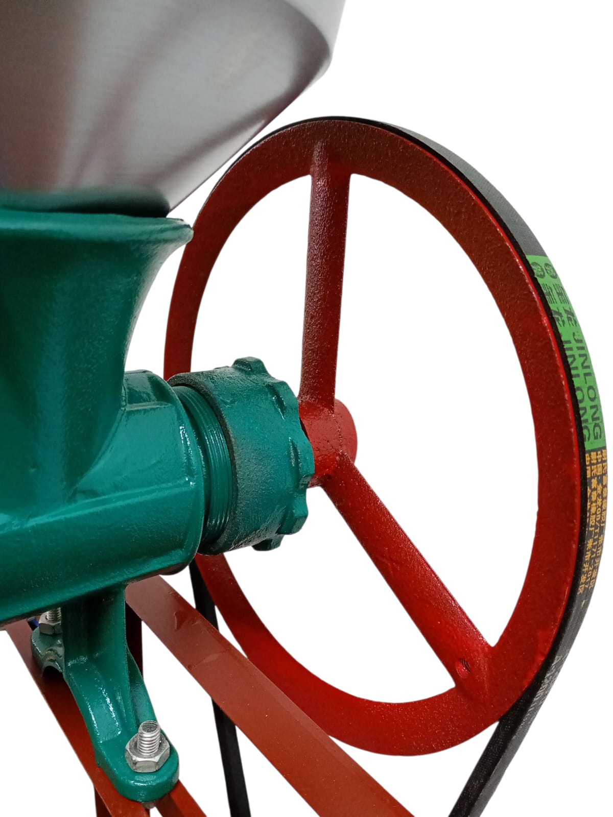 Mașină de tocat carne nr 32 electrică – 1.5 kW,cadru metalic pâlnie din aluminiu, angrenaj cu rulment, 1400 rpm