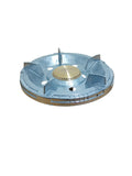 Arzător pentru Butelie Voiaj din Aluminiu – Ø 22 cm, Filet 3/4