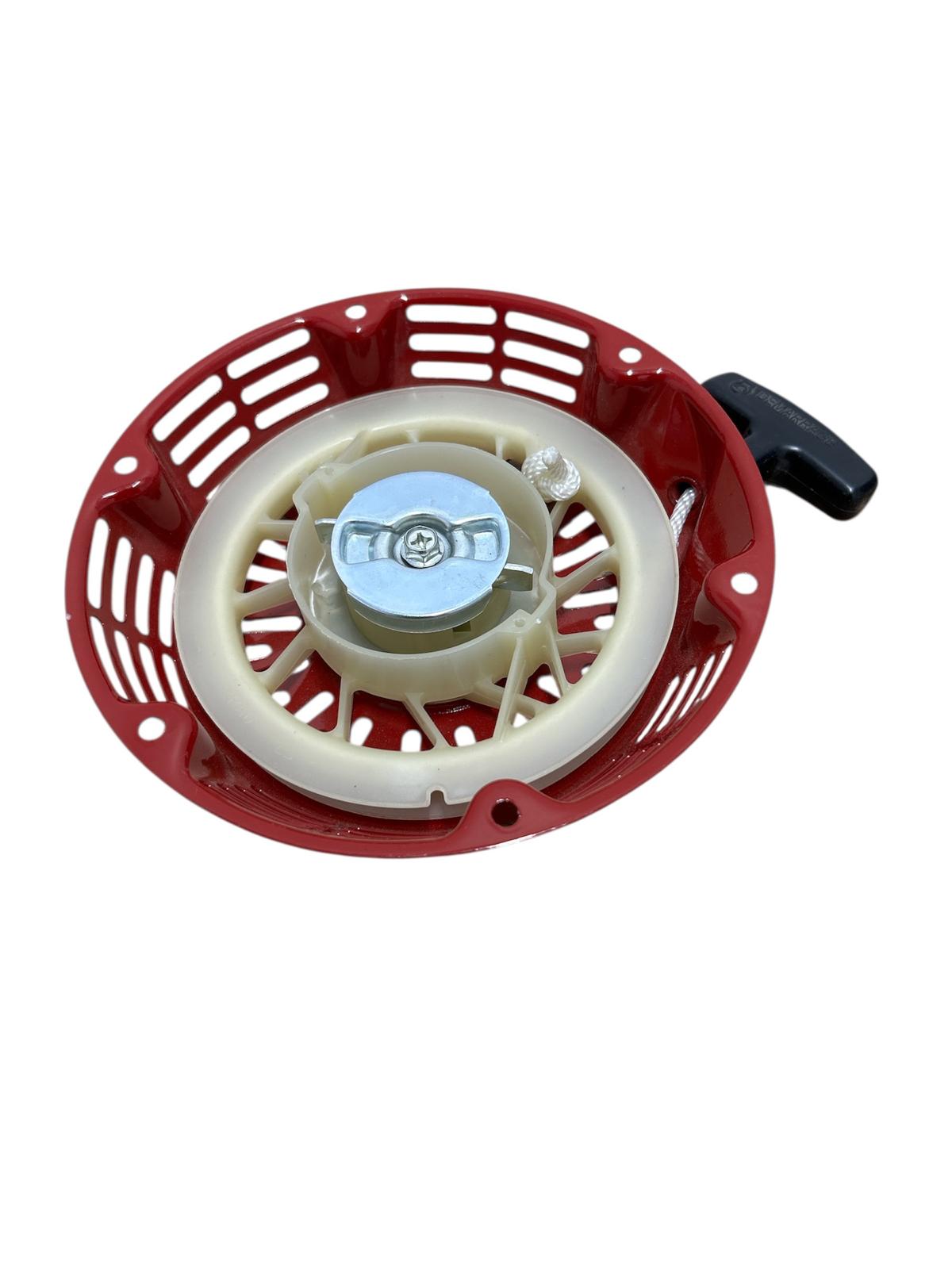 Demaror cu sfoară pentru motor benzină – Ø 19,5 cm, grosime 4,5 cm, 6 găuri