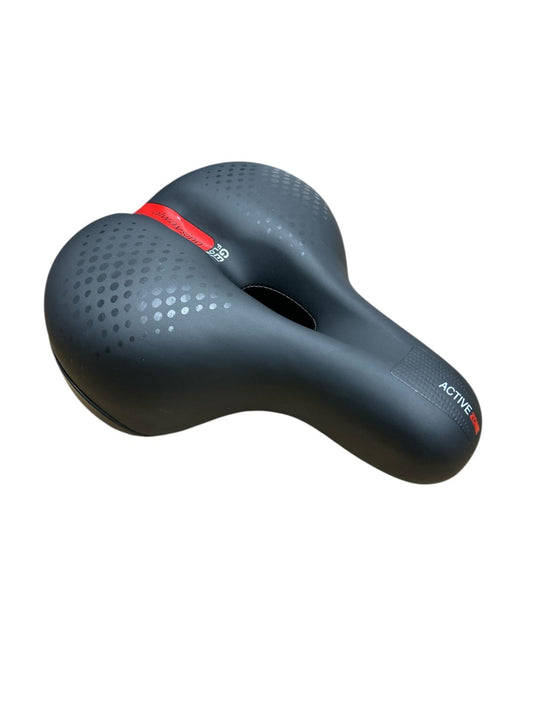 Șa bicicletă GEL FLOW cu fantă de aerisire, 2 arcuri cu protecție – 26 cm x 21 cm