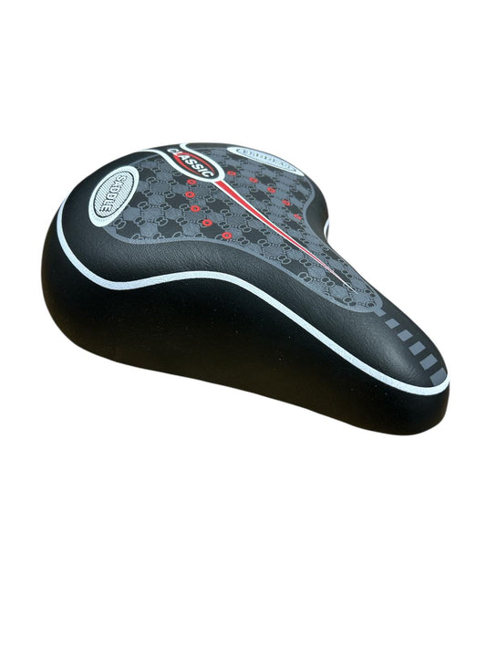 Șa bicicletă CLASSIC – 25 cm lungime, 21 cm lățime