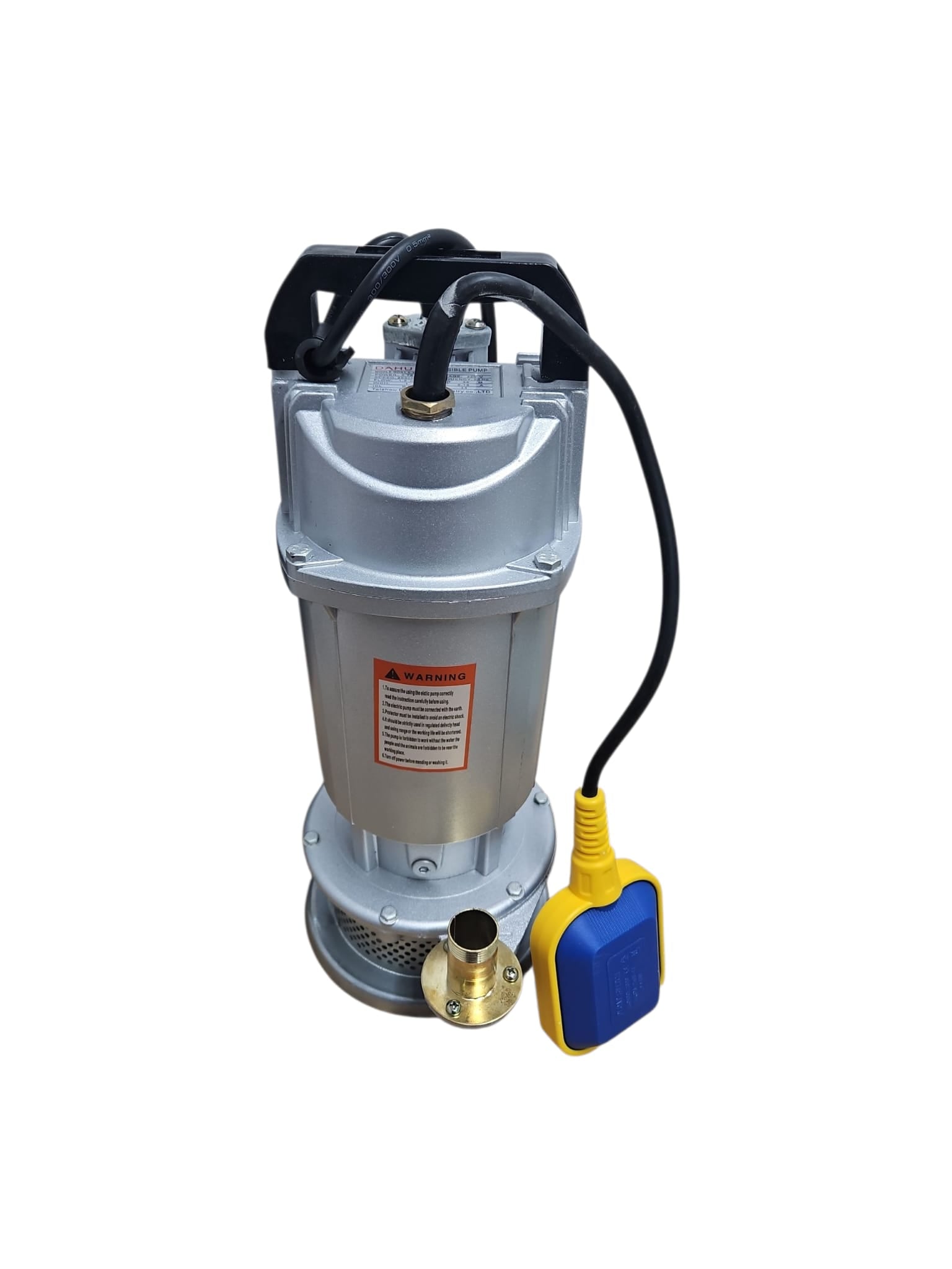 Pompa Submersibilă DAHU QDX1.5-32-0.75 – 0.75 kW, 1.5 m³/h, 32 m înălțime de pompare, cu plutitor