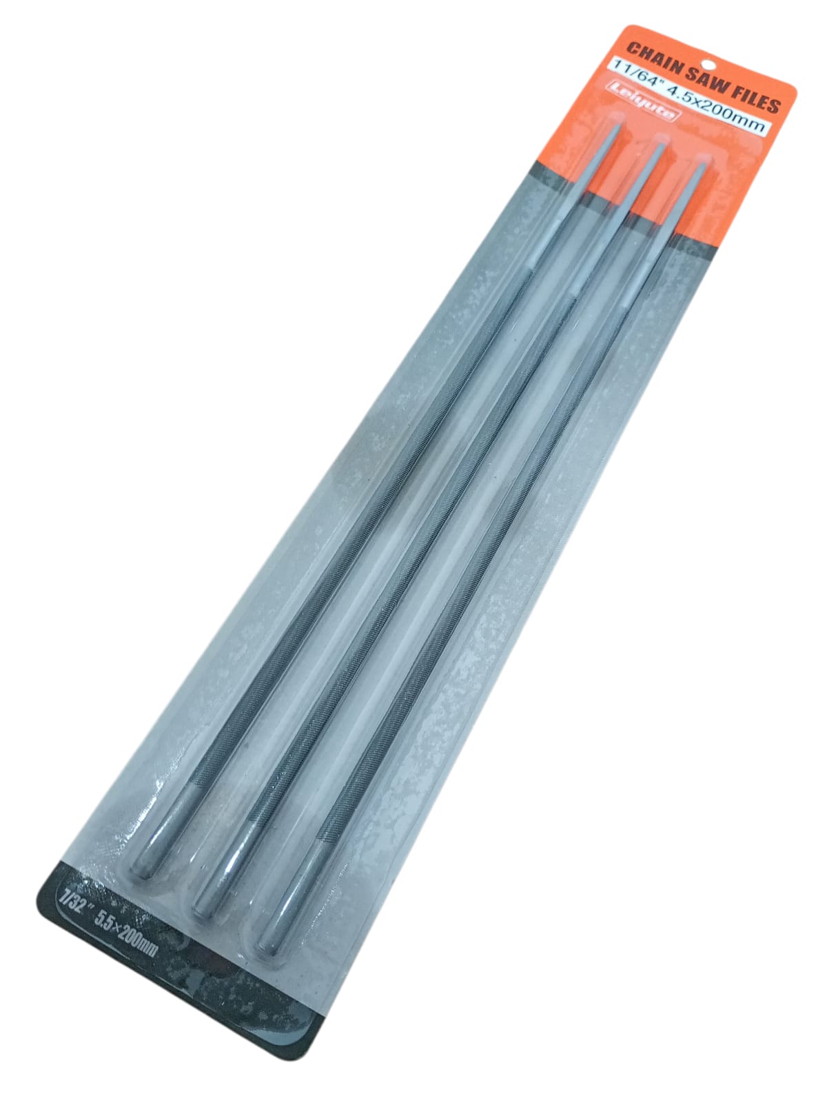 Set 3 Pile Rotunde pentru Lanț Drujbă – 4.5 mm × 200 mm (11/64")