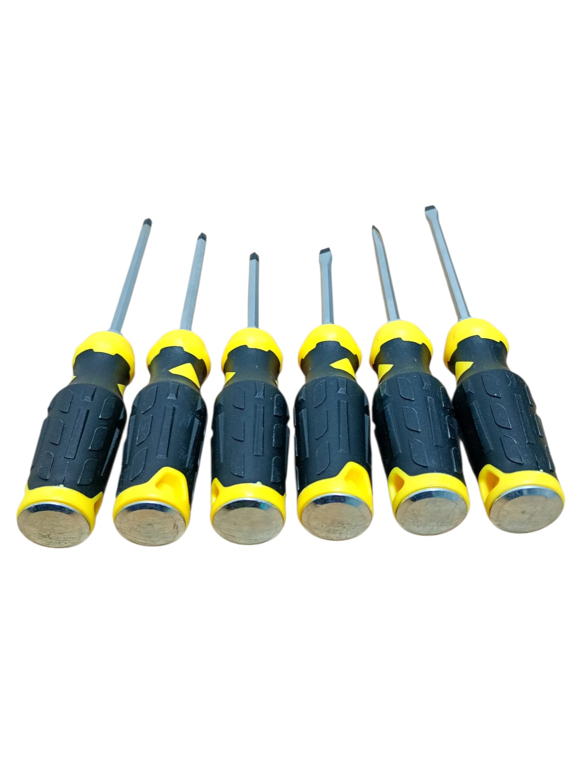 Set 6 Șurubelnițe Mecanice – 20 cm / 22,5 cm / 25 cm, Mâner Antiderapant, Cap Magnetic