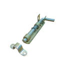 Zăvor vertical tip bolt cu arc – 100 mm x 25 mm, grosime talpă 3 mm, finisaj galvanizat