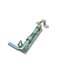 Zăvor vertical tip bolt cu arc – 100 mm x 25 mm, grosime talpă 3 mm, finisaj galvanizat
