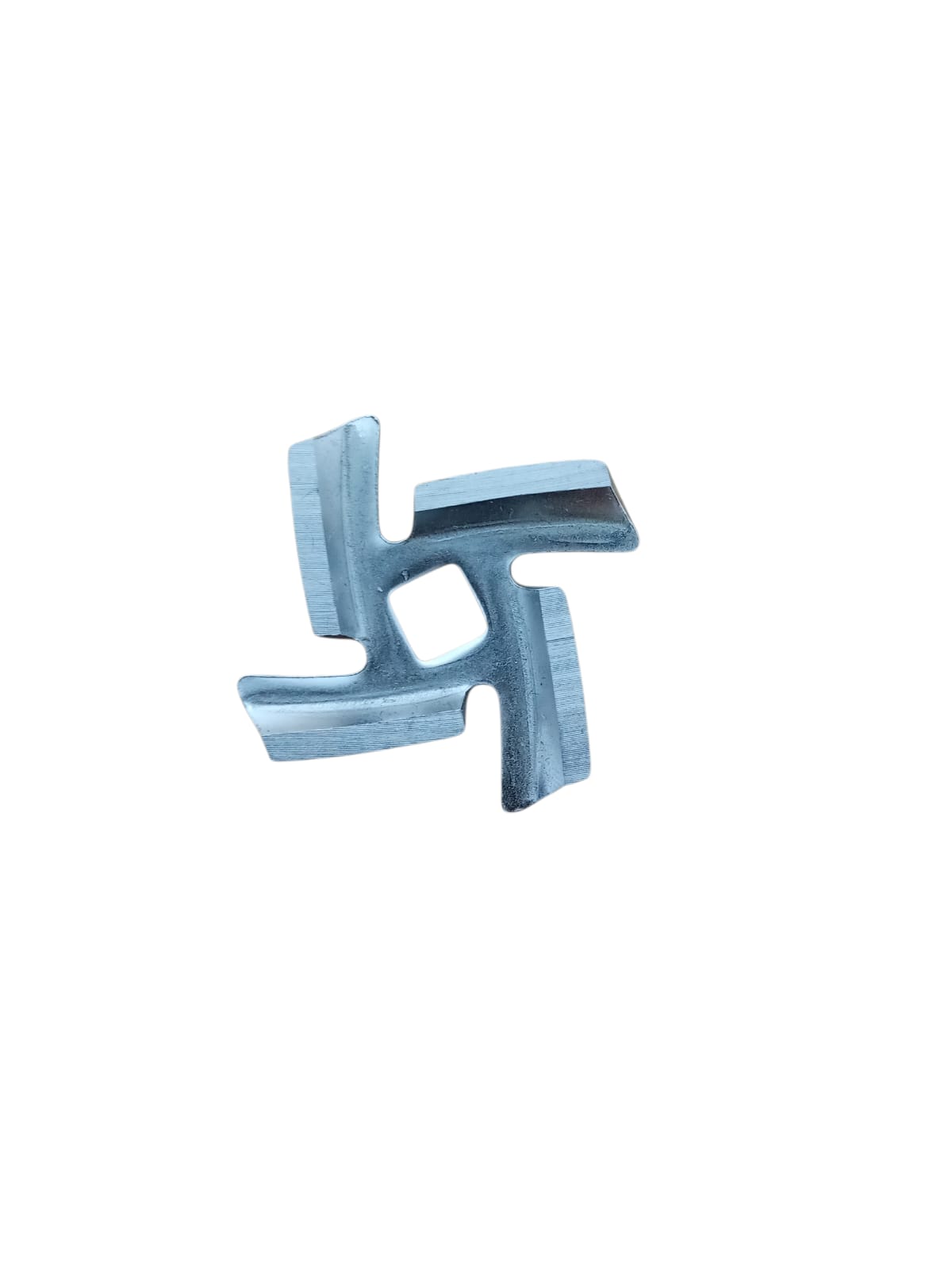 Cuțit pentru Mașină de Tocat Electrică – Nr. 5, Ax Pătrat 10 × 10 mm, Lățime 46 mm