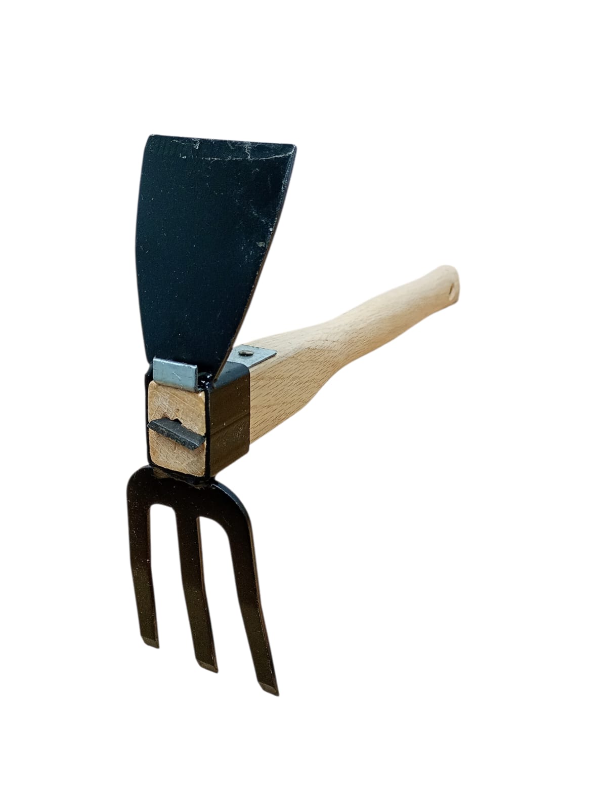 Săpăligă multifuncțională cu cap dublu – greblă + lamă