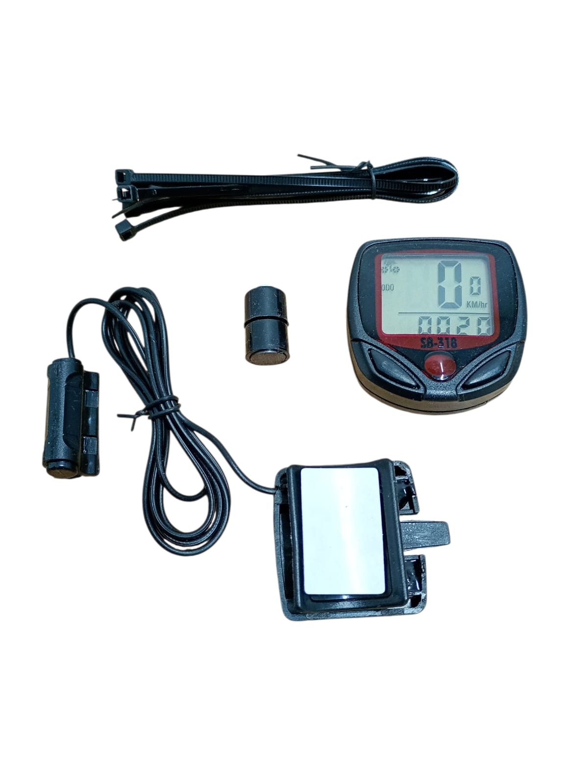 Kilometraj bicicletă, 15 funcții, afișaj digital, viteză, distanță, timp, montaj ușor